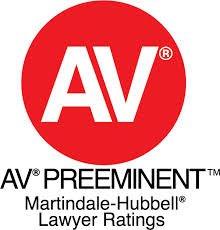 AV Preeminent Rated Attorney through Martindale-Hubbell