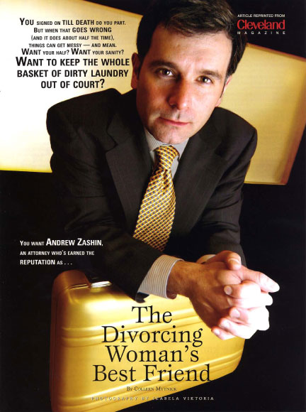Andrew Zashin, Attorney at Law - The Divorcing Woman's Best Friend